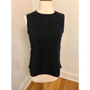 Gap Boucle Sleeveless Fringe‎ Top